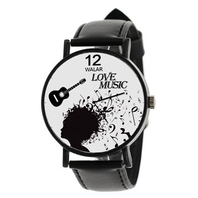 ساعت مچی عقربه ای زنانه والار طرح موسیقی مدل lf1137 f