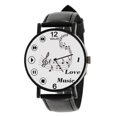 ساعت مچی عقربه ای زنانه والار طرح موسیقی مدل lf1136 f