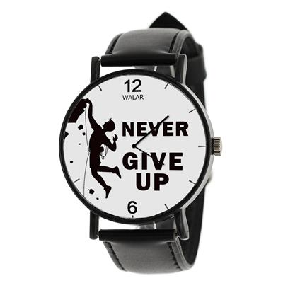 ساعت مچی عقربه ای مردانه والار طرح never give up مدل lf1127 m