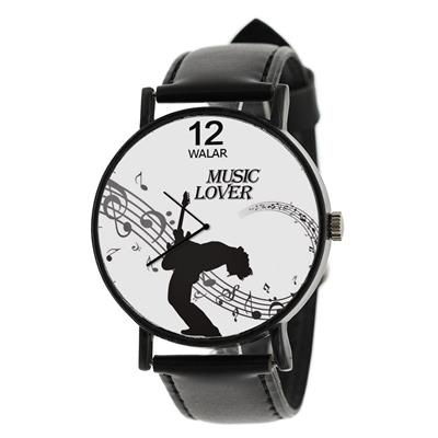 ساعت مچی عقربه ای مردانه والار طرح music lover مدل lf1144 m
