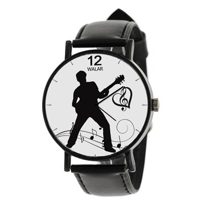 ساعت مچی عقربه ای زنانه والار طرح موسیقی مدل lf1140 f