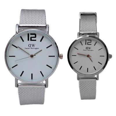 ست ساعت مچی عقربه ای زنانه و مردانه مدل d mw sl