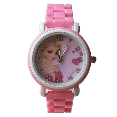 ساعت مچی عقربه ای دخترانه طرح فروزن کد frp