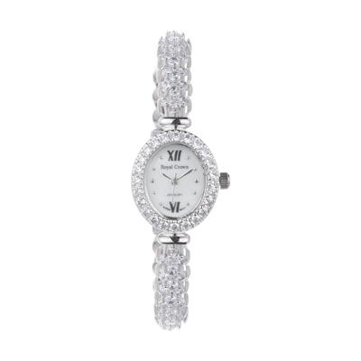 ساعت مچی عقربه ای نقره زنانه رویال کرون مدل rc1516 4