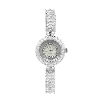 ساعت مچی عقربه ای نقره زنانه رویال کرون مدل rc5308 1