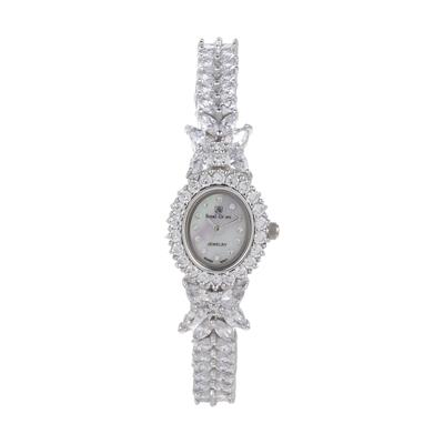 ساعت مچی عقربه ای نقره زنانه رویال کرون مدل rc2527 1