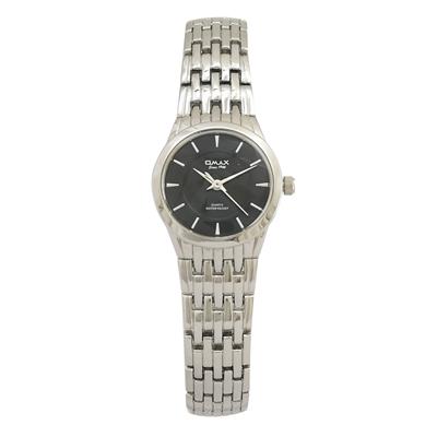 ساعت مچی عقربه ای زنانه اوماکس مدل hbc184 bj867 به همراه دستمال مخصوص برند کلین واچ