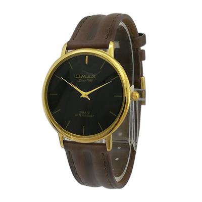 ساعت مچی عقربه ای مردانه اوماکس مدل sc7491g به همراه دستمال مخصوص برند کلین واچ