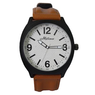 ساعت مچی عقربه ای مردانه میتینا مدل whiteface