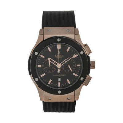 ساعت مچی عقربه ای مردانه مدل hub 582888 g mm به همراه دستمال مخصوص نانو برند کلیر واچ