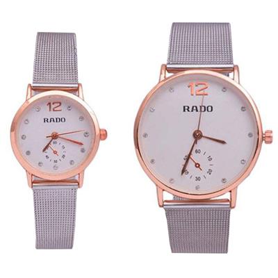 ست ساعت مچی عقربه ای زنانه و مردانه مدل r2