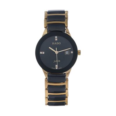 ساعت مچی عقربه ای زنانه مدل rad 1809l me ta به همراه دستمال مخصوص نانو برند کلیر واچ