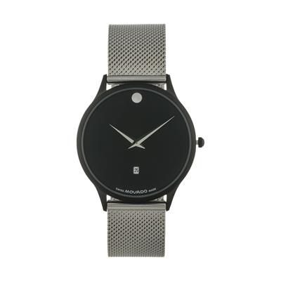 ساعت مچی عقربه ای مردانه مدل mova 38g1 no me به همراه دستمال مخصوص نانو برند کلیر واچ