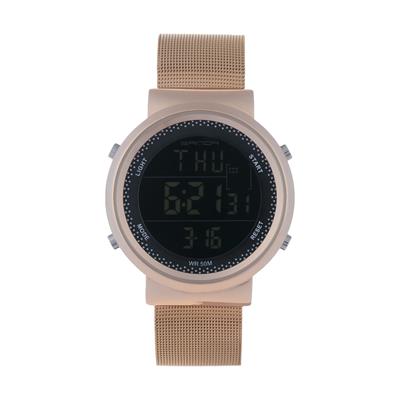 ساعت مچی دیجیتال مردانه ساندا مدل cr2016 383 ro به همراه دستمال مخصوص نانو برند کلیر واچ