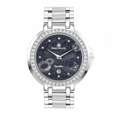 ساعت مچی عقربه ای زنانه رنه موریس مدل papillon 50111 rm1