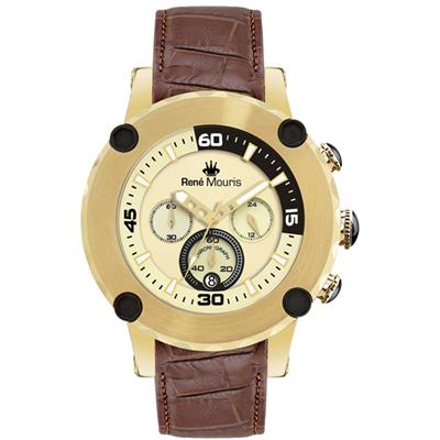 ساعت مچی عقربه ای مردانه رنه موریس مدل santa maria 90101 rm7