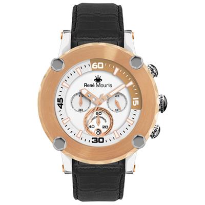 ساعت مچی عقربه ای مردانه رنه موریس مدل santa maria 90101 rm4