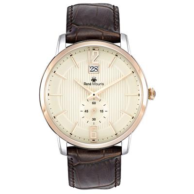 ساعت مچی عقربه ای رنه موریس مدل executive 80101 rm4