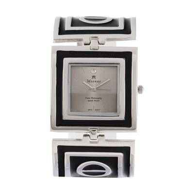 ساعت مچی عقربه ای زنانه موناکس مدل time philosophy black 2