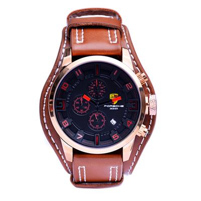 ساعت مچی عقربه ای مردانه کد 3por red