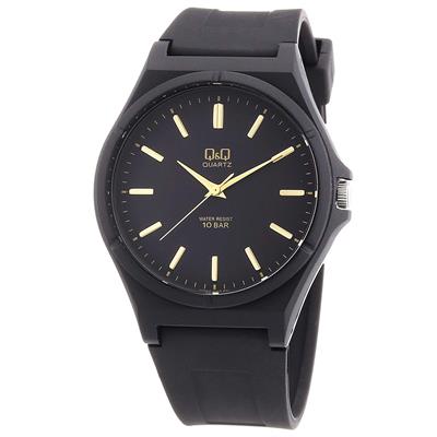 ساعت مچی عقربه ای مردانه کیو اند کیو مدل vq66j003y به همراه دستمال مخصوص برند کلین واچ