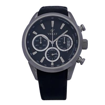 ساعت مچی عقربه ای مردانه ویولت مدل 0320g 1leather