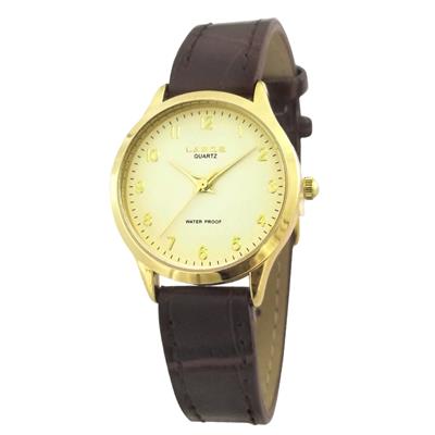 ساعت مچی عقربه ای زنانه لاروس مدل 0118 80206 s به همراه دستمال مخصوص برند کلین واچ