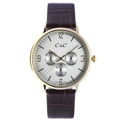 ساعت مچی عقربه ای مردانه سی اند سی مدل sn 1288m sgn