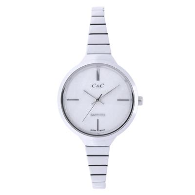 ساعت مچی عقربه ای زنانه سی اند سی مدل sn 6l ps