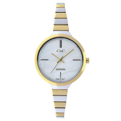 ساعت مچی عقربه ای زنانه سی اند سی مدل sn 1286l sg