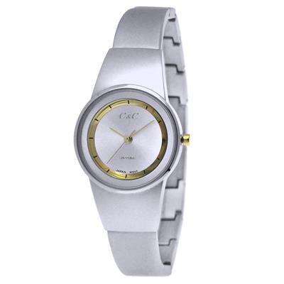 ساعت مچی عقربه ای زنانه سی اند سی مدل sn 1255l sg