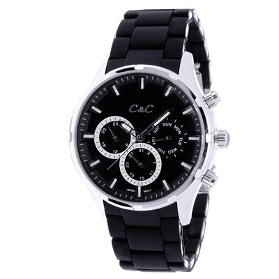 ساعت مچی عقربه ای مردانه سی اند سی مدل sn 1270m bs