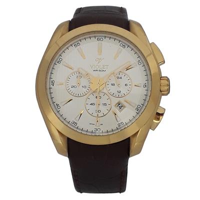 ساعت مچی عقربه ای مردانه ویولت مدل 0285g 2leater