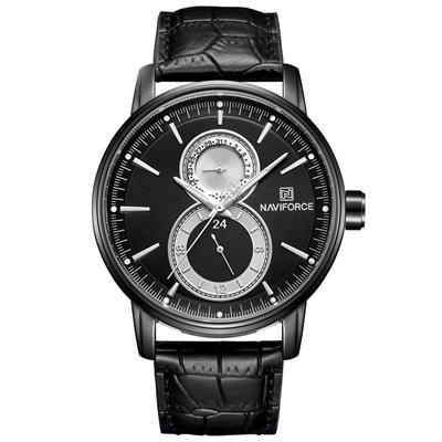 ساعت مچی عقربه ای مردانه نیوی فورس مدل nf3005mbb