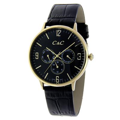 ساعت مچی عقربه ای مردانه سی اند سی مدل sn 8m bgb