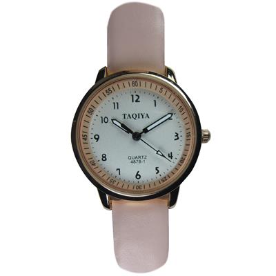 ساعت مچی عقربهای تاکیا مدل 4878 1 رنگ صورتی