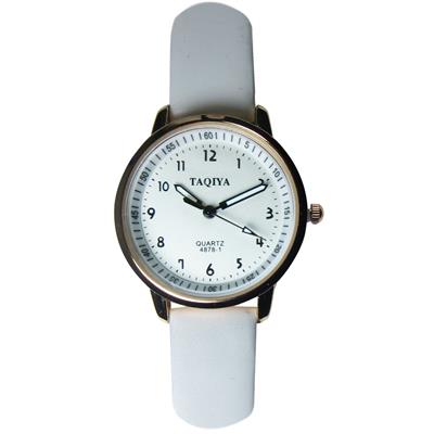 ساعت مچی عقربهای تاکیا مدل 4878 1 رنگ سفید