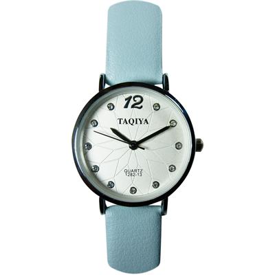 ساعت مچی عقربه ای تاکیا مدل ad224 رنگ آبی