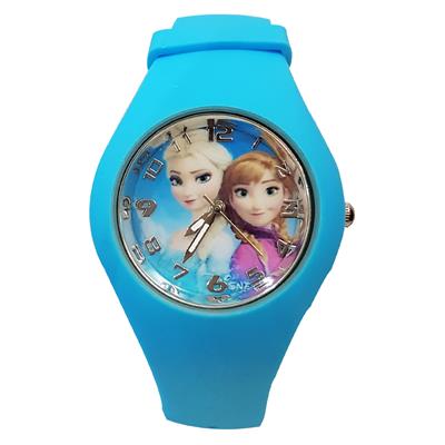 ساعت مچی عقربه ای دخترانه و بچگانه فروزن کد fb01