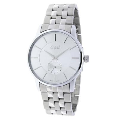 ساعت مچی عقربه ای مردانه سی اند سی مدل sn 1292m ss