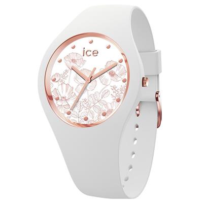 ساعت مچی عقربه ای آیس واچ مدل ice flower spring white small 3h