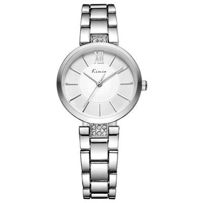 ساعت مچی عقربه ای زنانه کیمیو مدل kw6133m رنگ نقره ای