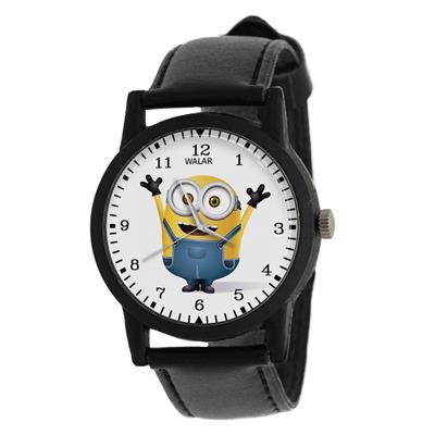 ساعت مچی عقربه ای والار طرح مینیونز کد lf2034