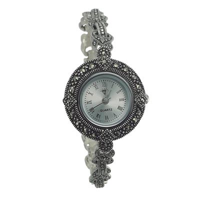 ساعت مچی عقربه ای نقره زنانه کد dn135