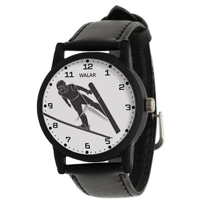 ساعت مچی عقربه ای مردانه والار طرح اسکی کد lf2013