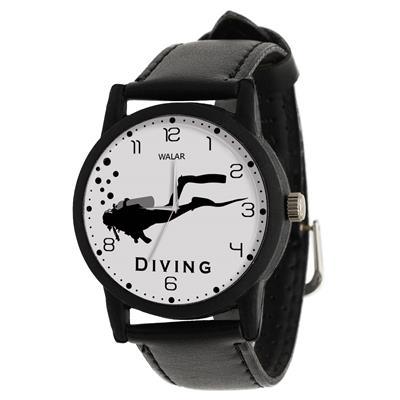 ساعت مچی عقربه ای والار طرح غواصی کد lf2005
