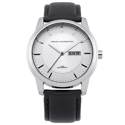 ساعت مچی عقربهای مردانه فرنچ کانکشن fc1158s