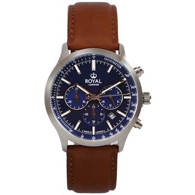 ساعت مچی عقربه ای مردانه رویال لندن مدل rl 41454 02