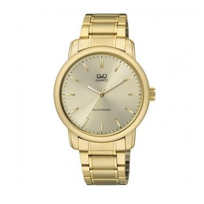 ساعت مچی عقربه ای مردانه کیو اند کیو مدل q868j010y به همراه دستمال مخصوص برند کلین واچ