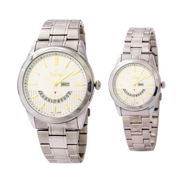 ست ساعت مچی عقربه ای زنانه و مردانه سوستون مدل sv 7400 2